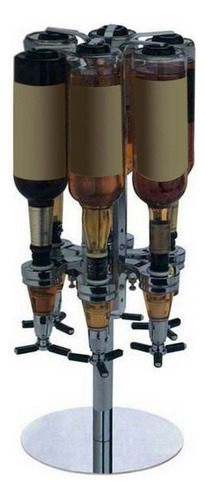 Rex Dispensador De De 4 Botellas, De Barra De Chorro