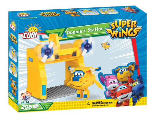 Cobi Super Wings Donnie's Station Multicolor