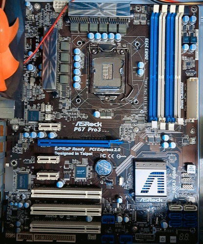 Tarjeta Madre Asrock P67pro3 Dañada No Enciende