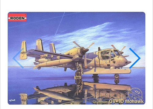 Grumman Mowak Ov-1d-kit Roden 1/48-calcas Cóndor Decals-