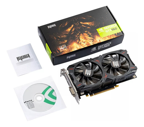 Placa De Vídeo Gtx 960 4gb Ddr5, Desempenho Superior Top Pro