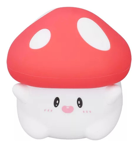 Mesita De Noche Mushroom Night De 800 Mah Con Hongo Rojo