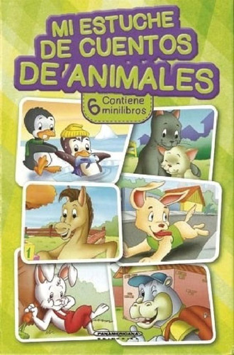 Libro - Mi Estuche De Cuentos De Animales (contiene 6 Minil