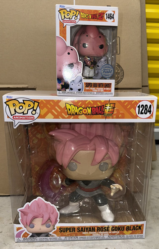 Funko Pop! Dragon Ball Super Jumbo Goku Black Rose Súper Boo (Usado)