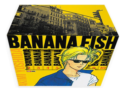 Banana Fish Boxset - 10 Tomos, De Akimi Yoshida. Banana Fish Editorial Panini Manga, Tapa Blanda En Español