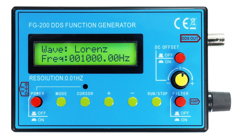 Generador De Señales Con Función Dds Crystally-fg-200 Freque