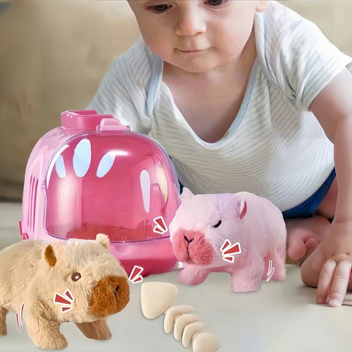 Presente De Brinquedo De Pelúcia Elétrico Para Capivara Infa