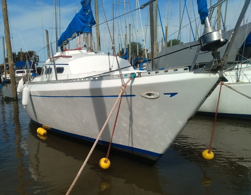 Imagen 2 de 20 de Velero Silver 25 Con Motor Honda 4 Tiempos 15 Hp