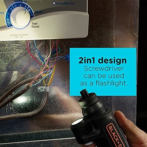 Atornillador Inalámbrico Black+decker 4v Max* Con Luz Led