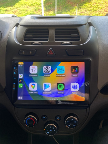 Central Multimidia 9' Cobalt C/ Android + Carplay 