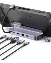 Comprar Steam Deck Dock, 6in1 Usb C Docking Station With 4k@60h...