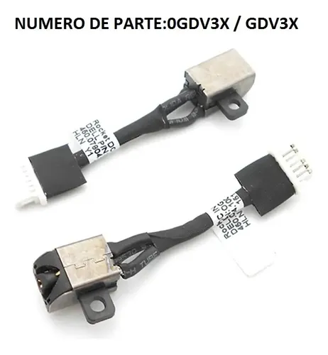 Power Jack Dell Inspiron 11 3162 3168 3185 450.07604.2001 P9 | Meses sin interés