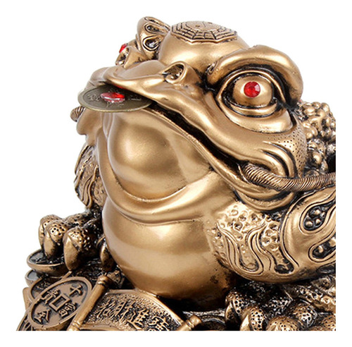 Li Figura De Rana De Tres Patas De La Fortuna Y La Riqueza