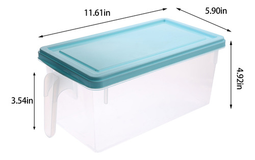 Refrigerador Grande De Plástico Con Cubierta Transparente F