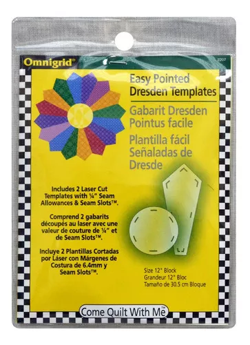 Regla de patchwork de la marca Omnigrid 15 x 30 cm - Komola Krafts