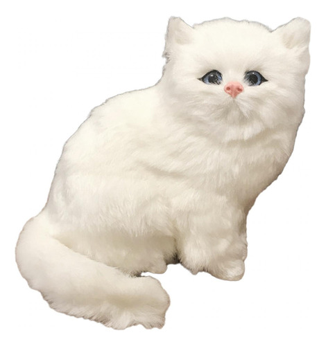 Aexpes Figuras Realistas De Gato De Peluche, Gatito,