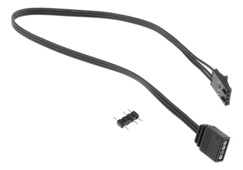 Cable Adaptador De 4 Pines Rgb A Argb, 5 V, 3 Ventiladores