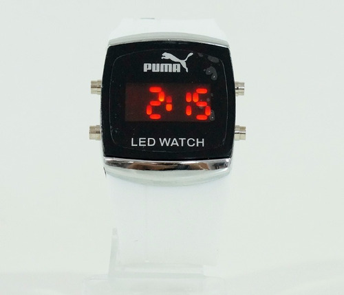 relogio puma led watch