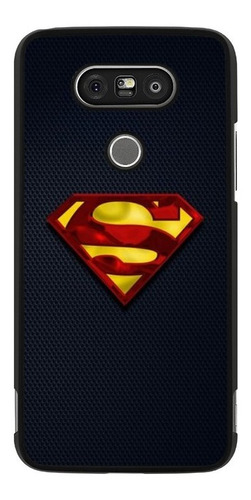 Funda Para LG G5 Se G6 Plus G7 Superman Dc Comic Escudo 6