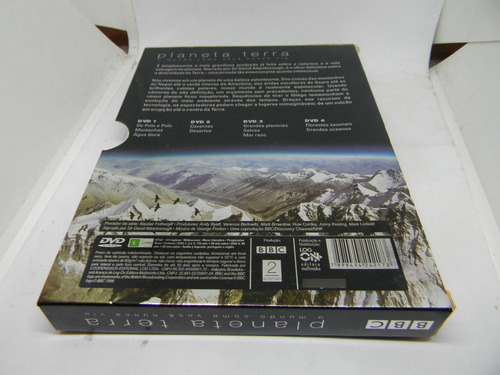 Dvd - Planeta Terra - A Serie Completa - 4 Dvd - Box (Usado)