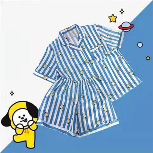 Precioso Pijama De Verano De Kpop Bts Bts Bt21