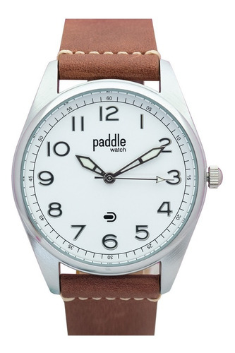 Reloj Moda Hombre Malla De Cuero Paddle Watch
