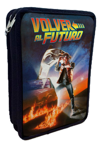 Volver Al Futuro Back To The Future Cartuchera 2 Pisos