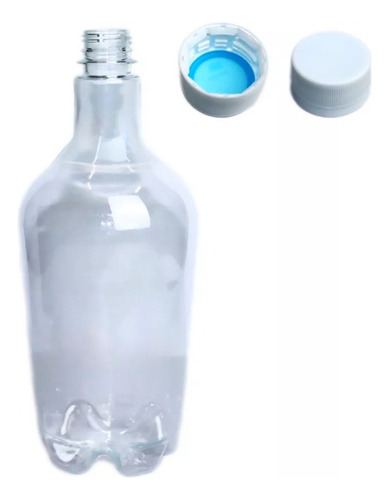 Garrafa Pet Growler 1litro Cerveja Artesanal 240 Un Cor Branco