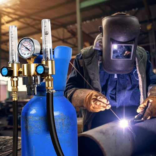 Regulador De Gás Betool Argônio/co2 0-60 Schh 0-4500 Psi