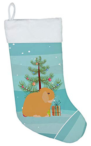 Media Colgante De Navidad Con Conejo Holland Lop