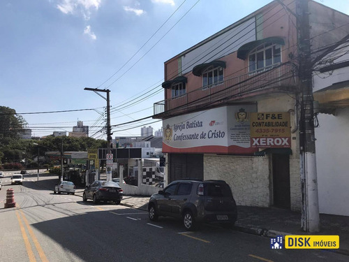 Galpão Para Alugar, 300 M² Por R$ 8.000,00/mês - Vila Olga - São Bernardo Do Campo/sp - Ga0040