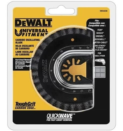 Hoja De Herramienta Oscilante Dewalt Dwa4220