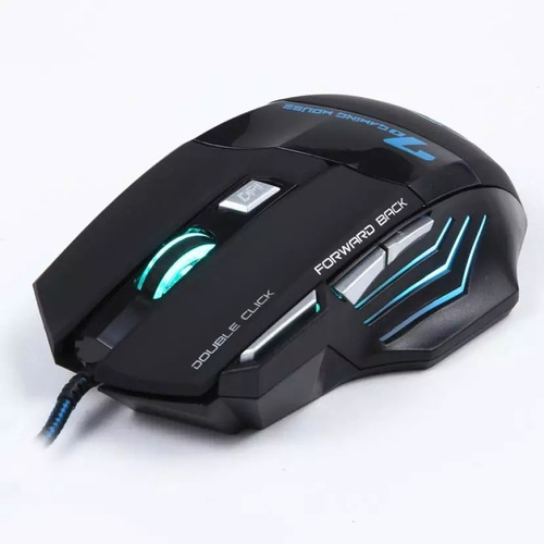 Mouse Gamer 7 Botones 3200 Dpi Cambia Colores Calidad A A A