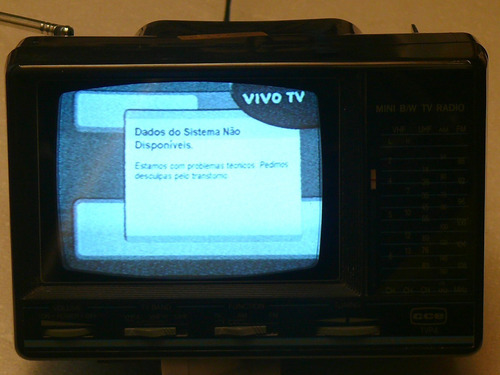 Mini Tv Cce Portátil P&b Leia! (Usado)