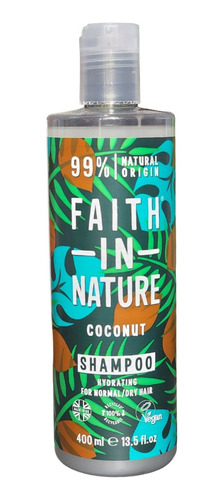 Shampoo Hidratante Faith In Nature Coconut 400 Ml