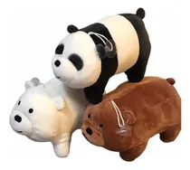Comprar Peluches Osos Escandalosos We Bare Bears Set 3 Piezas Cool!
