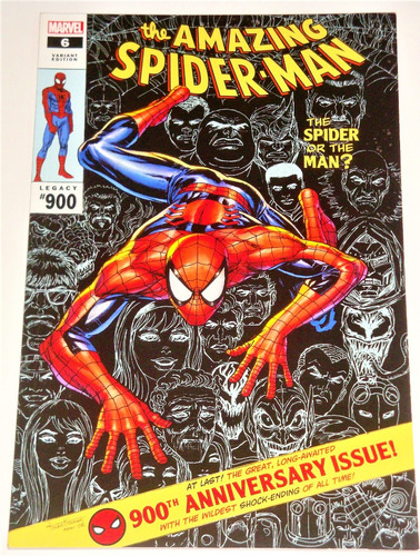 Amazing Spiderma #6- Variante Homage Por Tyler Kirkhan (Usado)