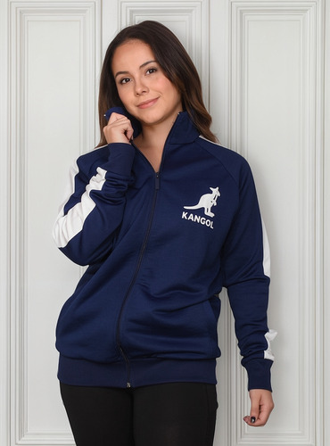 Chamarra Para Dama Juvenil Oversize Kangol French Terry
