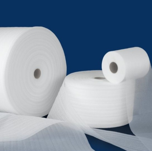 Manta Para Piso Laminado 2mm De Polietileno 5 Metros Cor Branco Desenho Do Tecido Liso