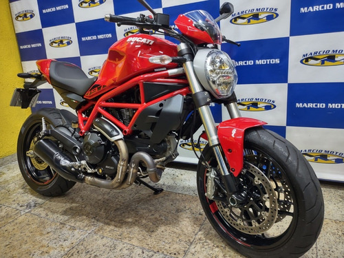 Imagem 1 de 10 de Ducati Monster 797 19/20 Vermelha