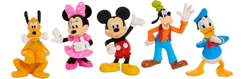 Juego De 5 Figuras Coleccionables Mickey Mouse 3
