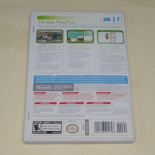 Wii Fit Plus Wii / Longaniza Games (Usado)