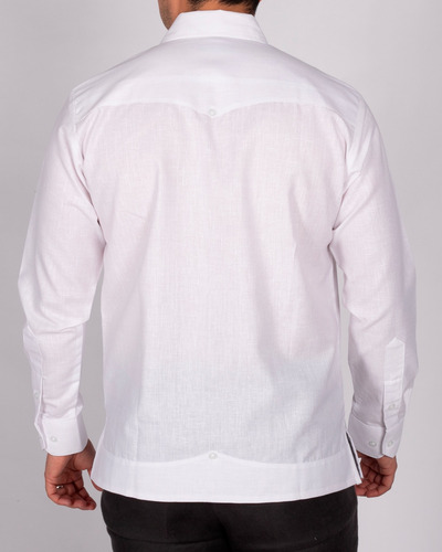 Guayabera Yucateca Camisa De Hombre Dezendo Modelo Oxkutzcab