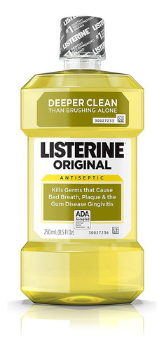 Listerine - Enjuague Bucal Antiseptico De 8.5 Oz (paquete De