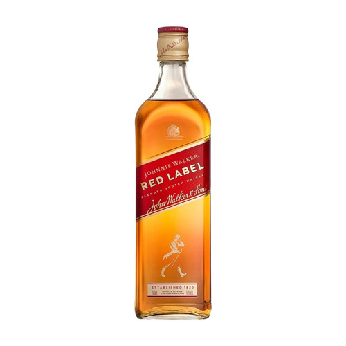 Imagen 1 de 3 de Johnnie Walker Red Label Blended Scotch escocés 700 mL
