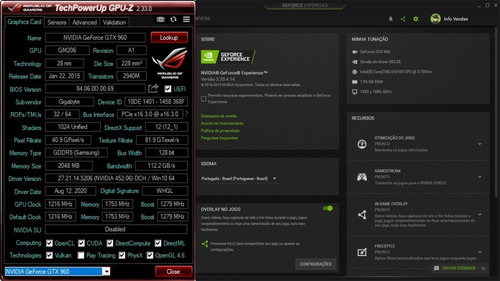 Pc Gamer Intel Core I3 6100 8gb Gtx 960 2gb + Brindes !!!