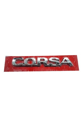 Insignia Emblema Baul Chevrol. Corsa 97/02 Cromado