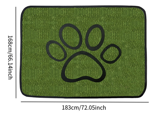 Almohadilla Lavable Para Orina De Perro, 168cmx183cm