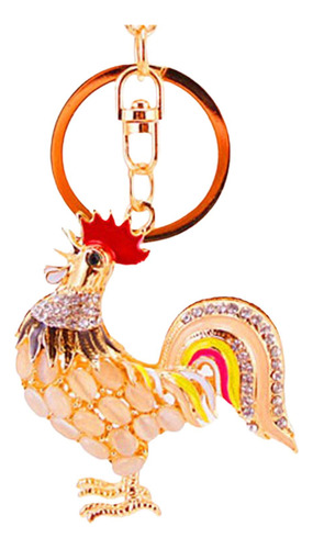 2 Conjunto De Llaveros De Gallo, Elegante Colgante 2 Piezas
