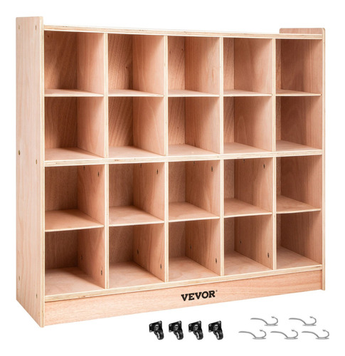 Organizador Cubículos Librero Gabinete Multifuncional Madera